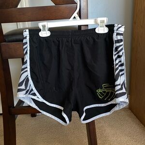 Patagonia Black Zebra Print Shorts